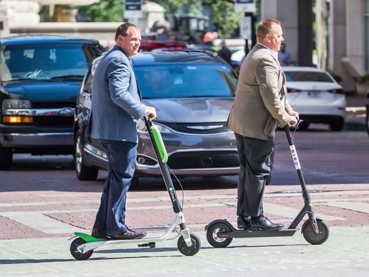 In Urban areas many people are now skipping Uber and taking electric scooters. They are downright fun to ride