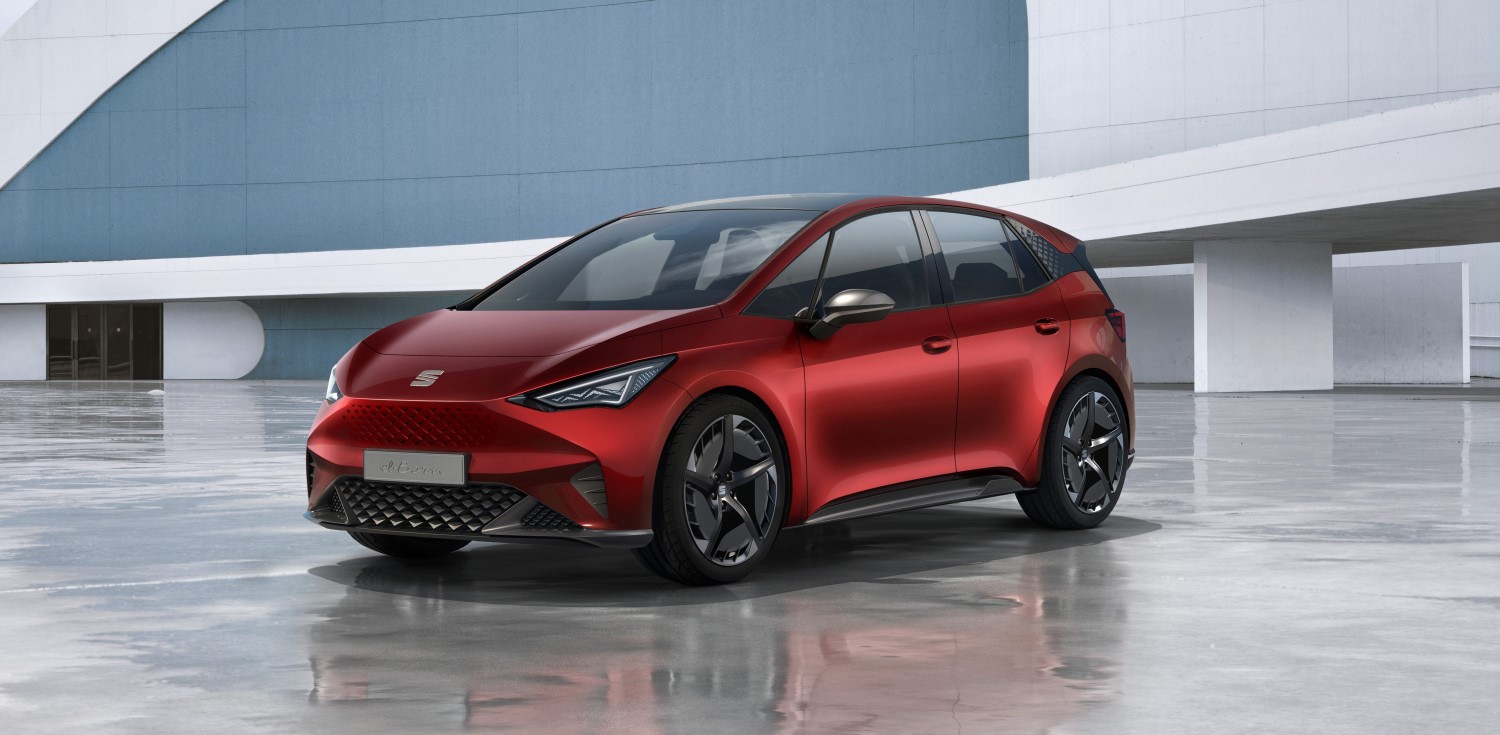 VW’s SEAT unveils sleek new all-electric hatchback with 260 miles of range - called the' el Born' of all things