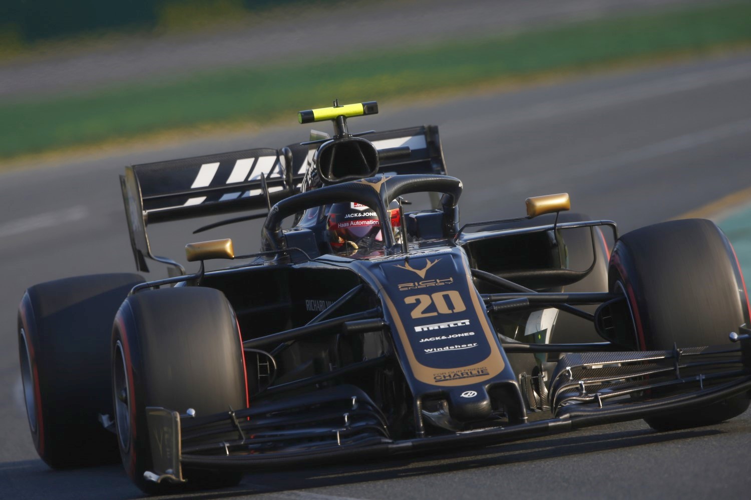 Magnussen's Haas is beating up on big teams like McLaren and Renault