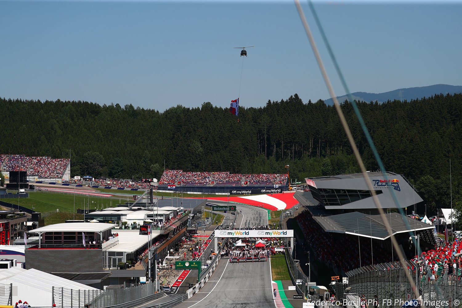 The Austrian government supports the race, but with zero fans. Some support, huh? Promoter will lose millions.