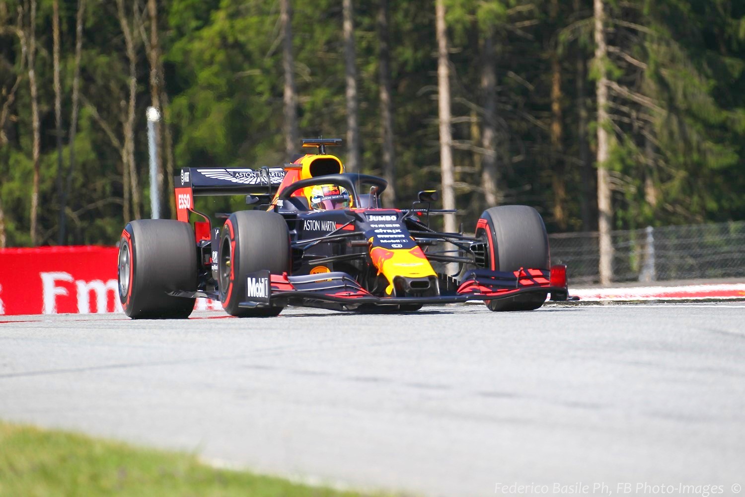 Max Verstappen winning in Austria
