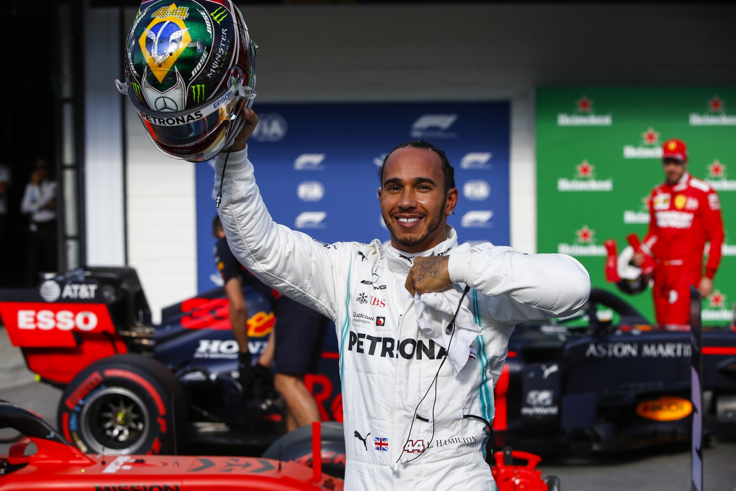 Hamilton happy with his speed