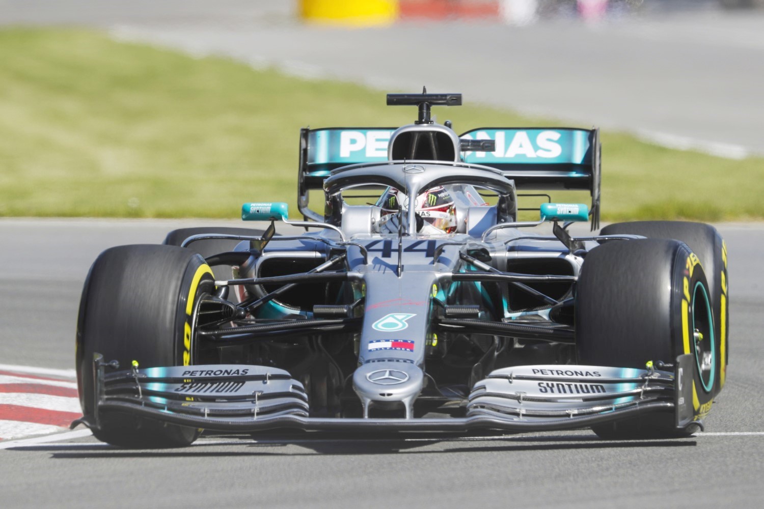 The superior Mercedes makes so much downforce the tires overheat and blister. So Pirelli made the tread thinner so they won't blister for Mercedes