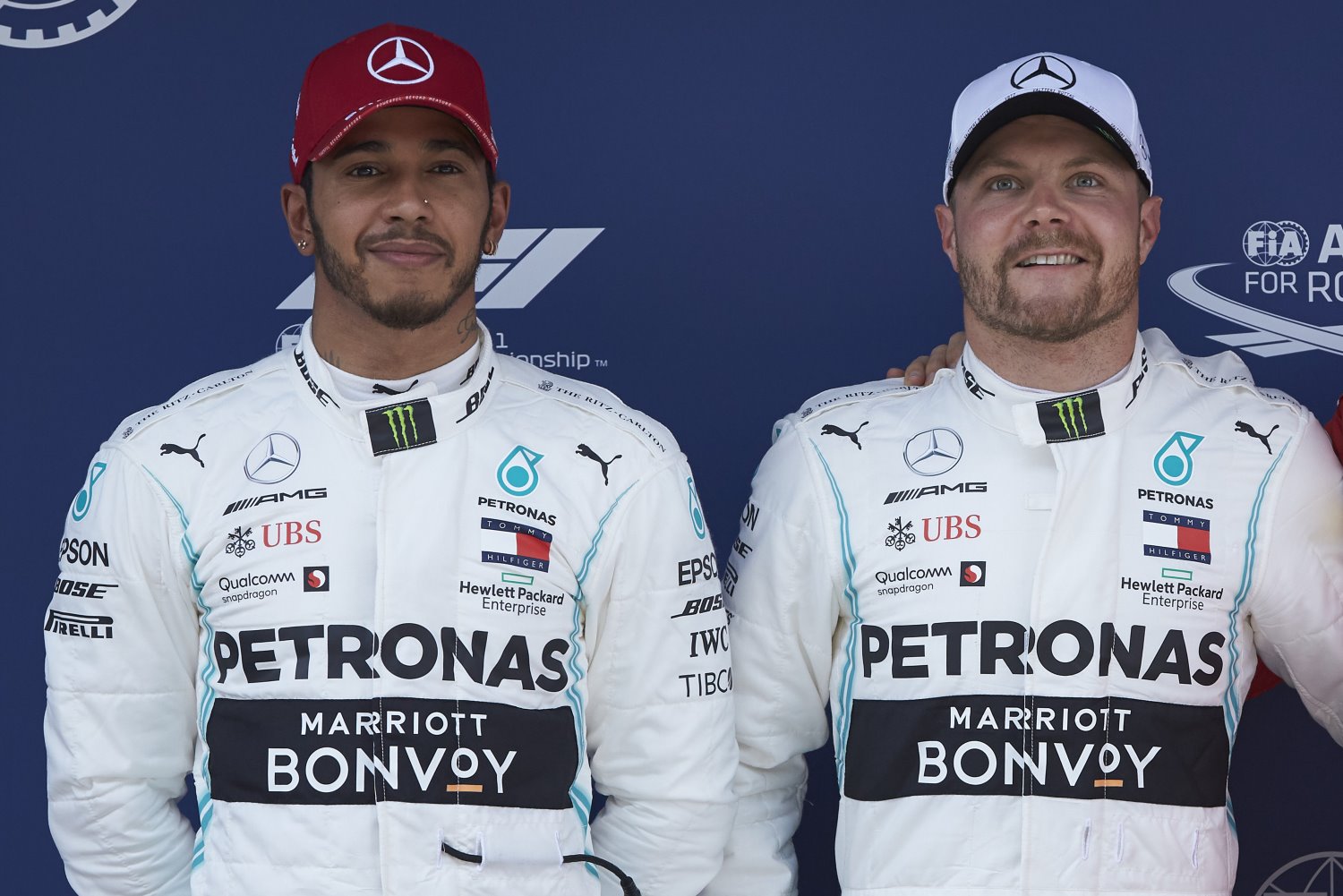Another easy 1-2 for the Aldo Costa designed Mercedes driven by Hamilton and Bottas