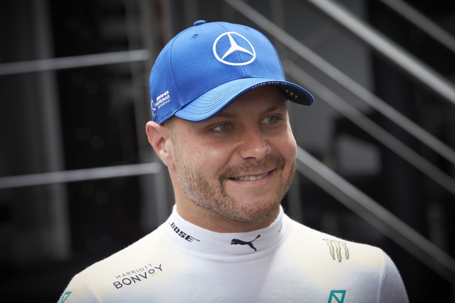 Valtteri Bottas was smiling in Hungary. Not for long.