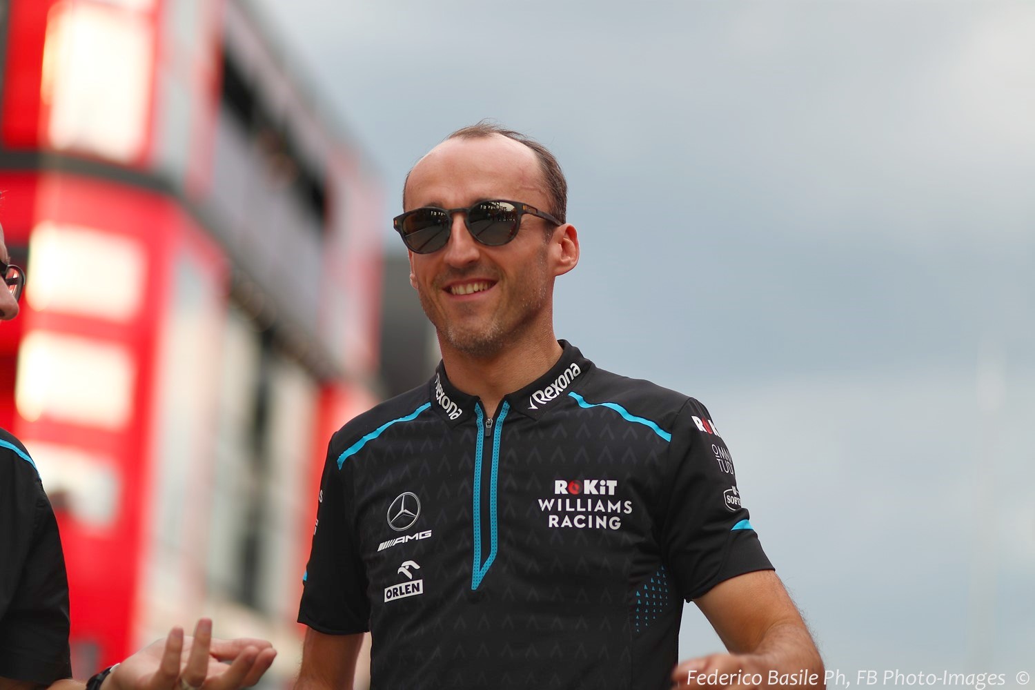 Robert Kubica in Hungary Sunday has been getting his lunch eaten by George Russell