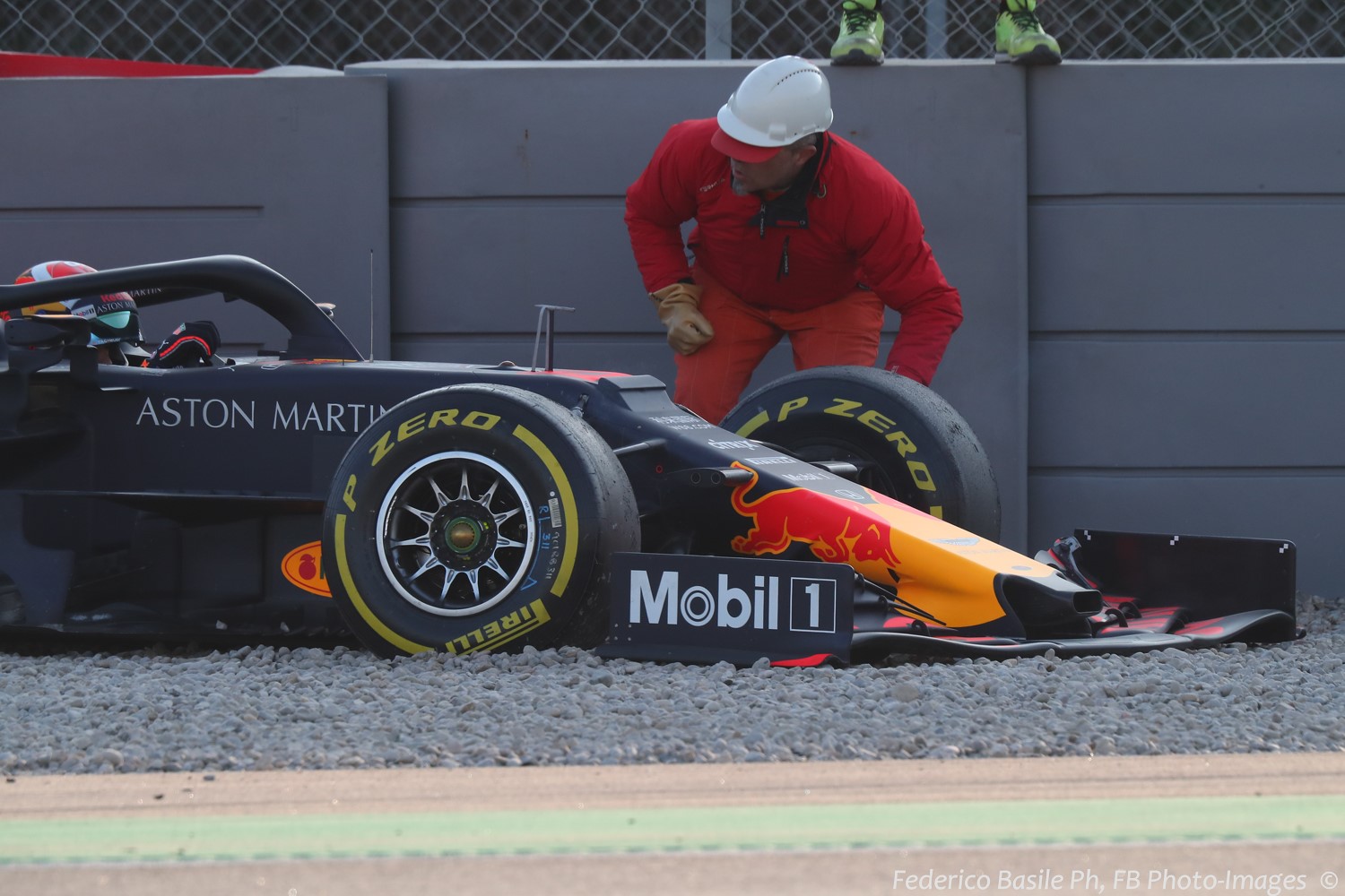 Pierre Gasly wadded up the new Red Bull