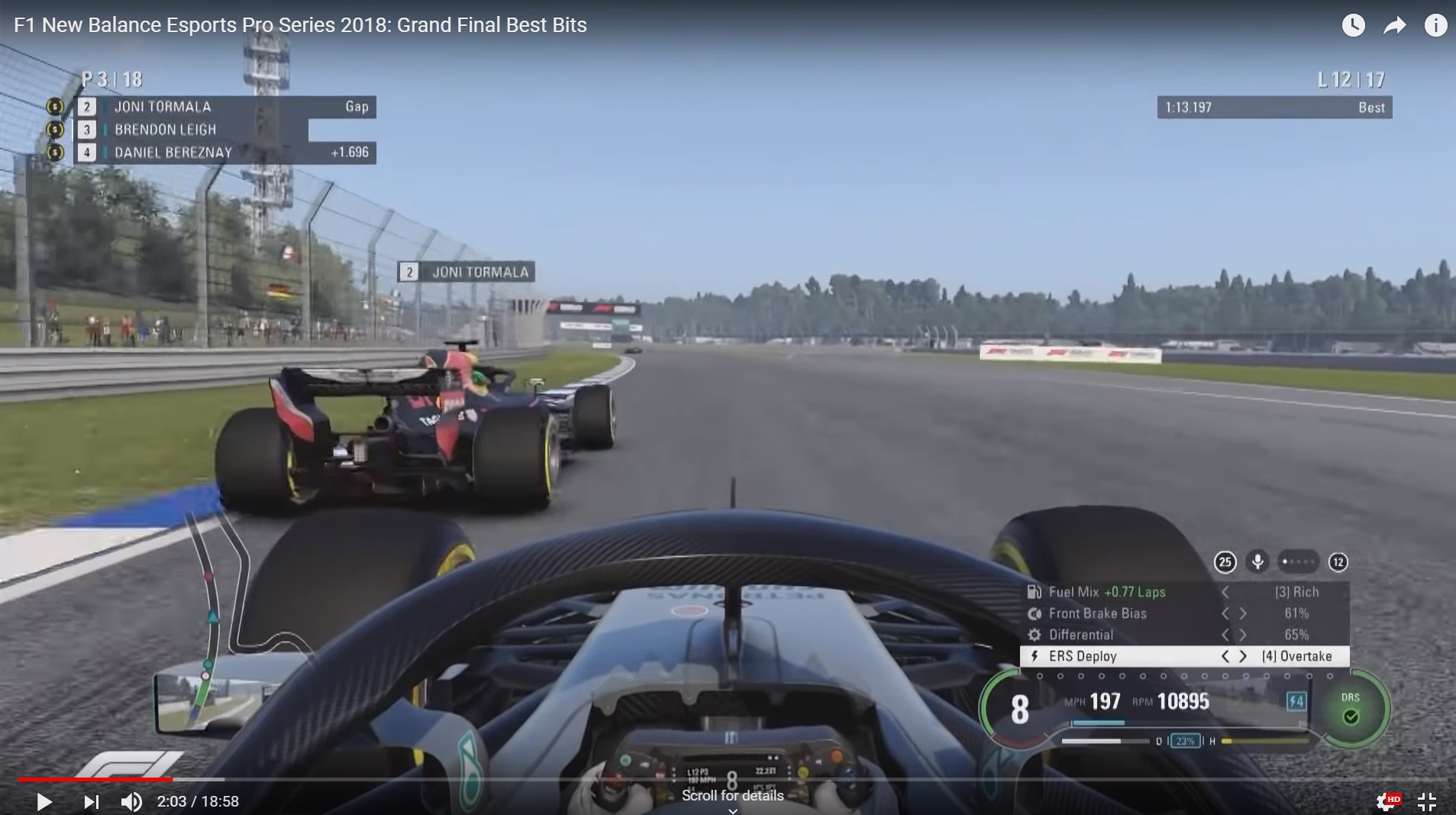 Gaming is big in motorsports and puts the fans in the driver's seat