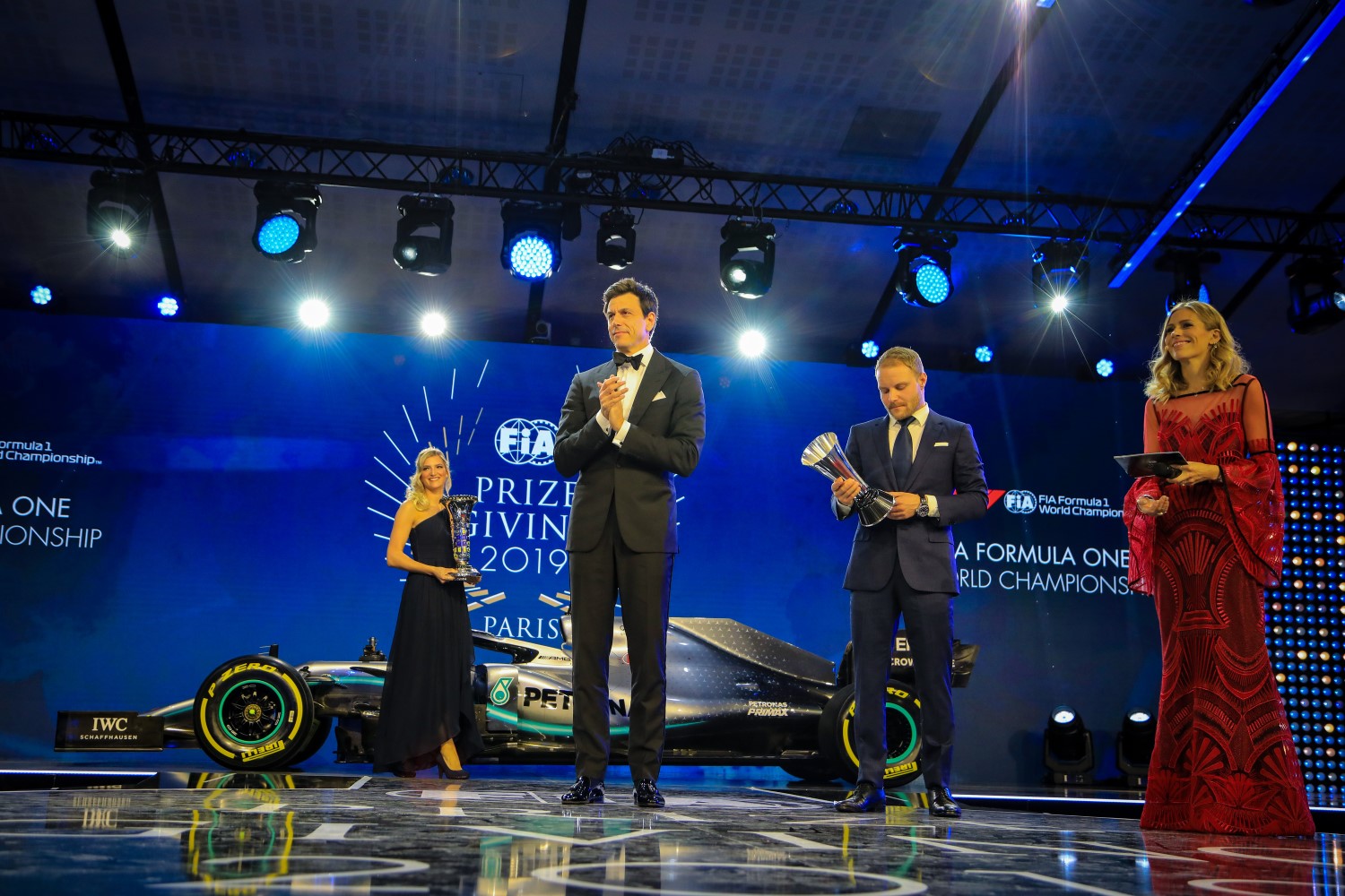 Toto Wolff and his Aldo Costa designed Mercedes