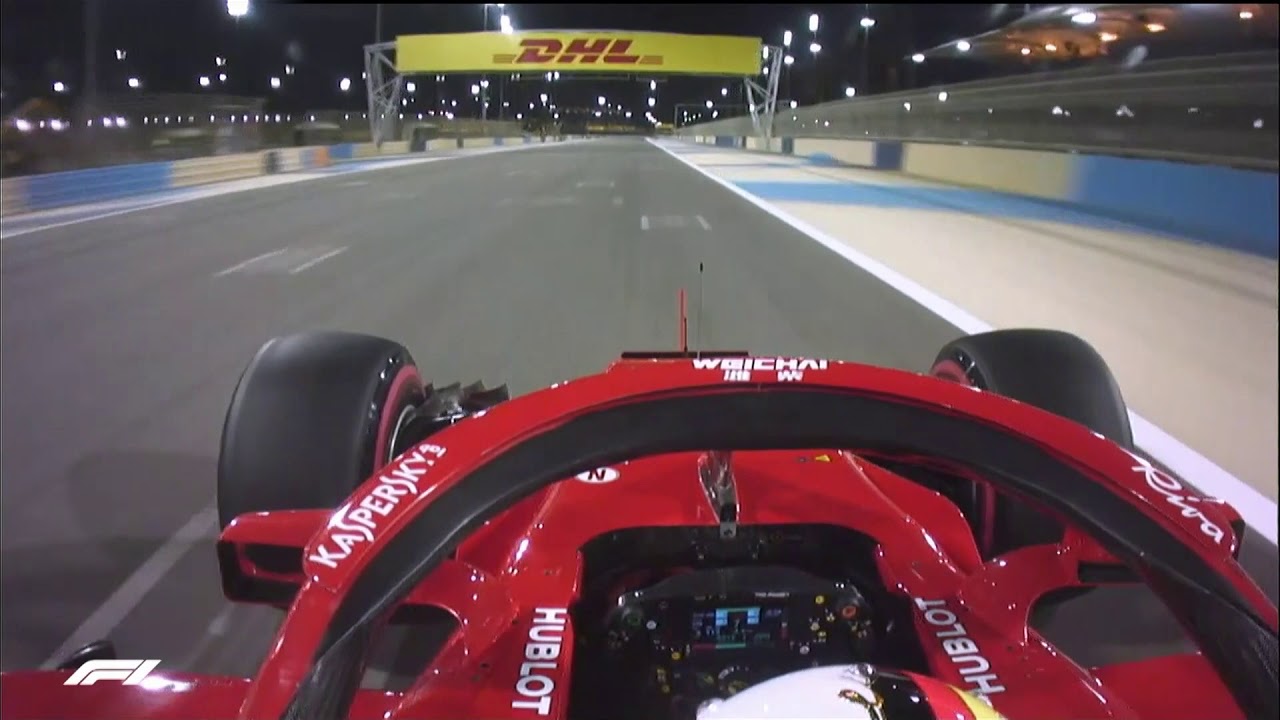 Advertising on the Ferrari F1 Halo