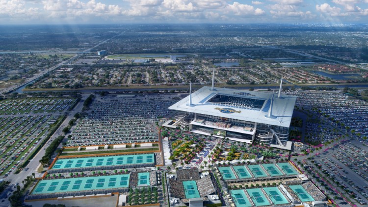 Hard Rock Stadium Site