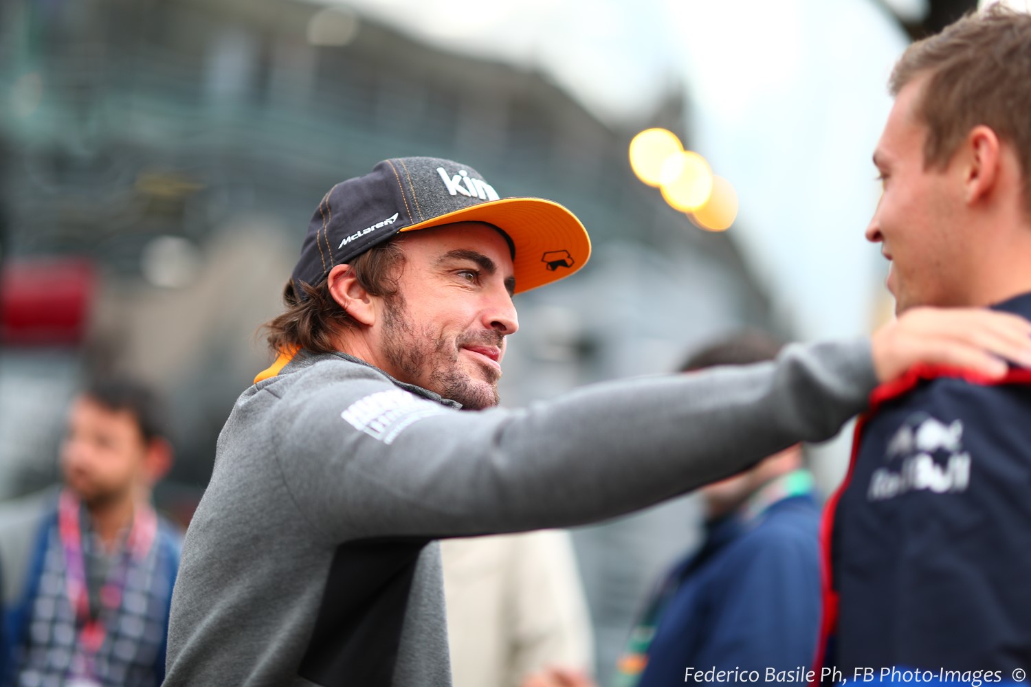 Alonso at Monza Friday