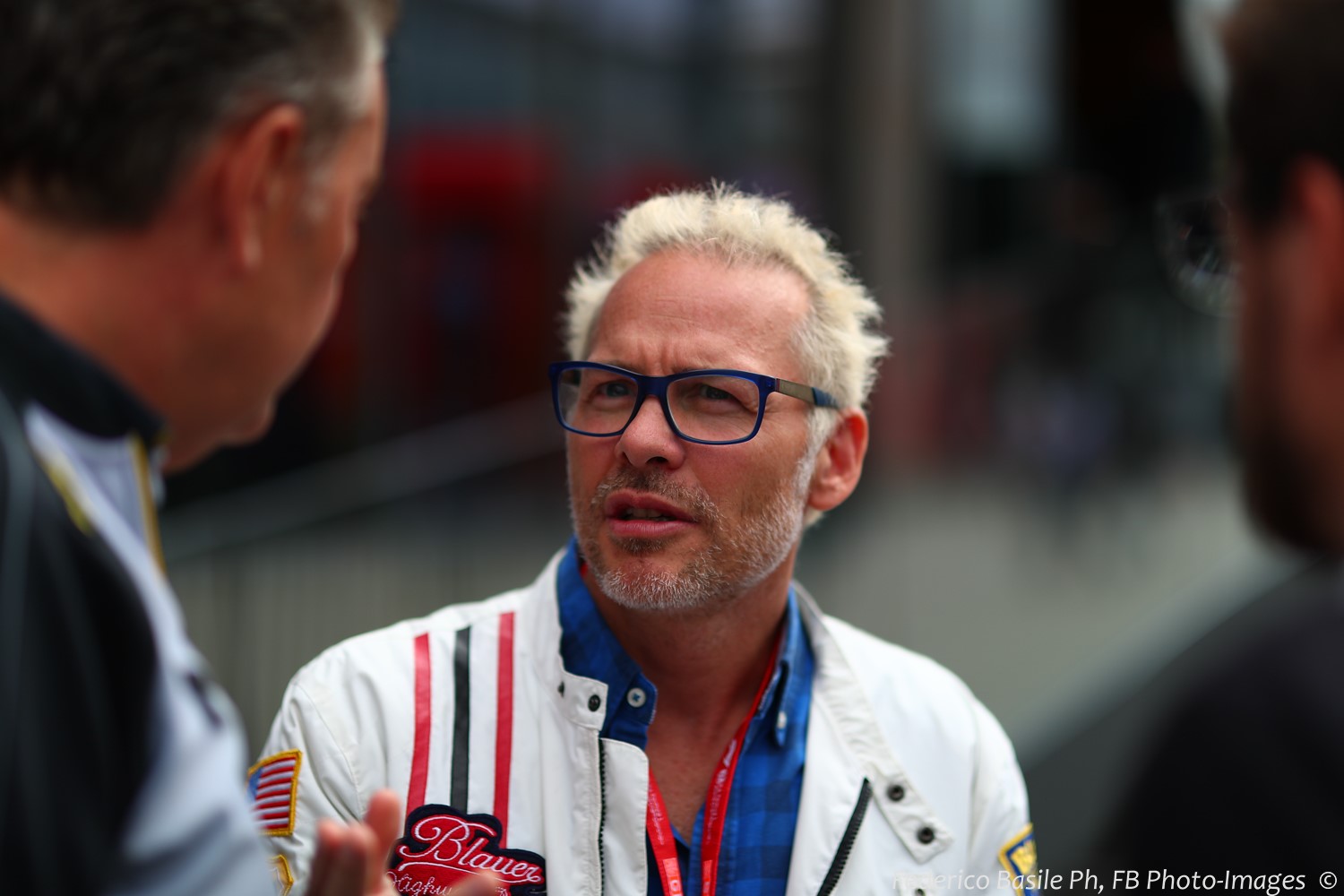 Jacques Villeneuve at Monza Friday