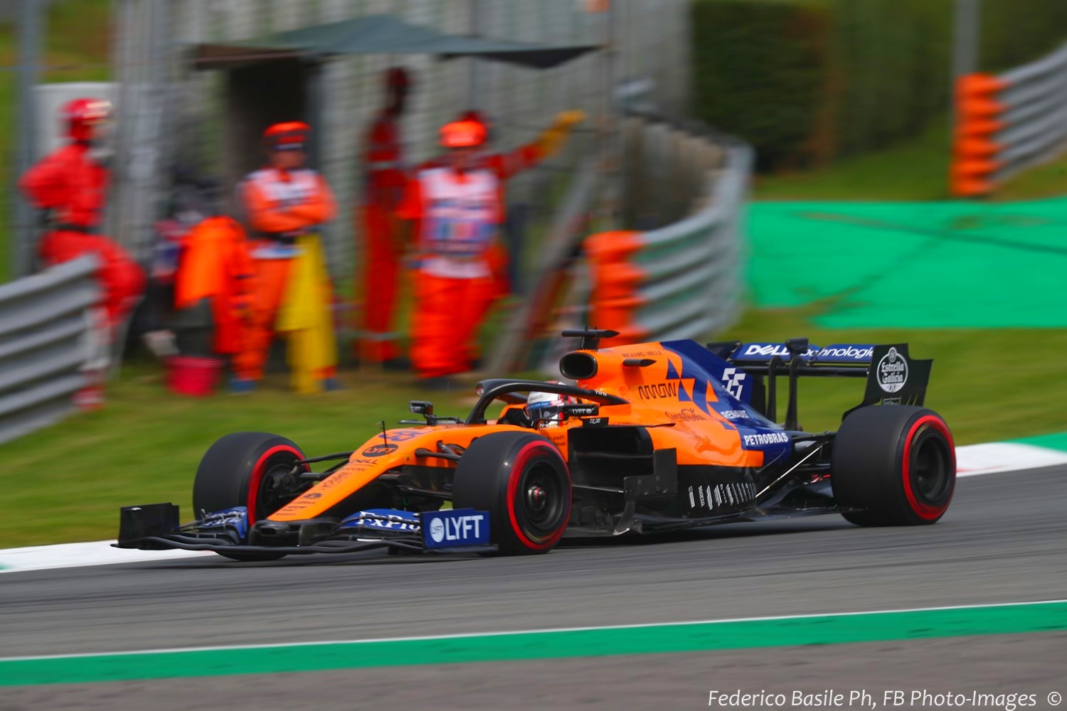 Carlos Sainz Jr. in the slow McLaren