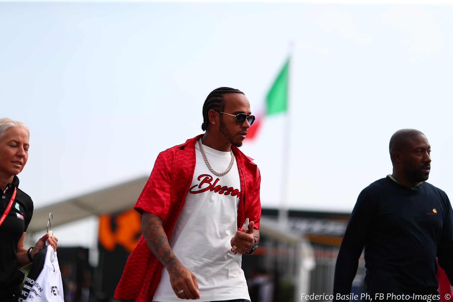 Hamilton in Monza