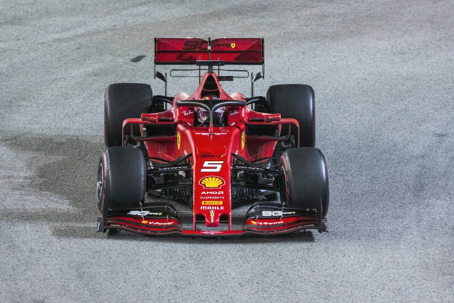 Vettel won his first race of 2019