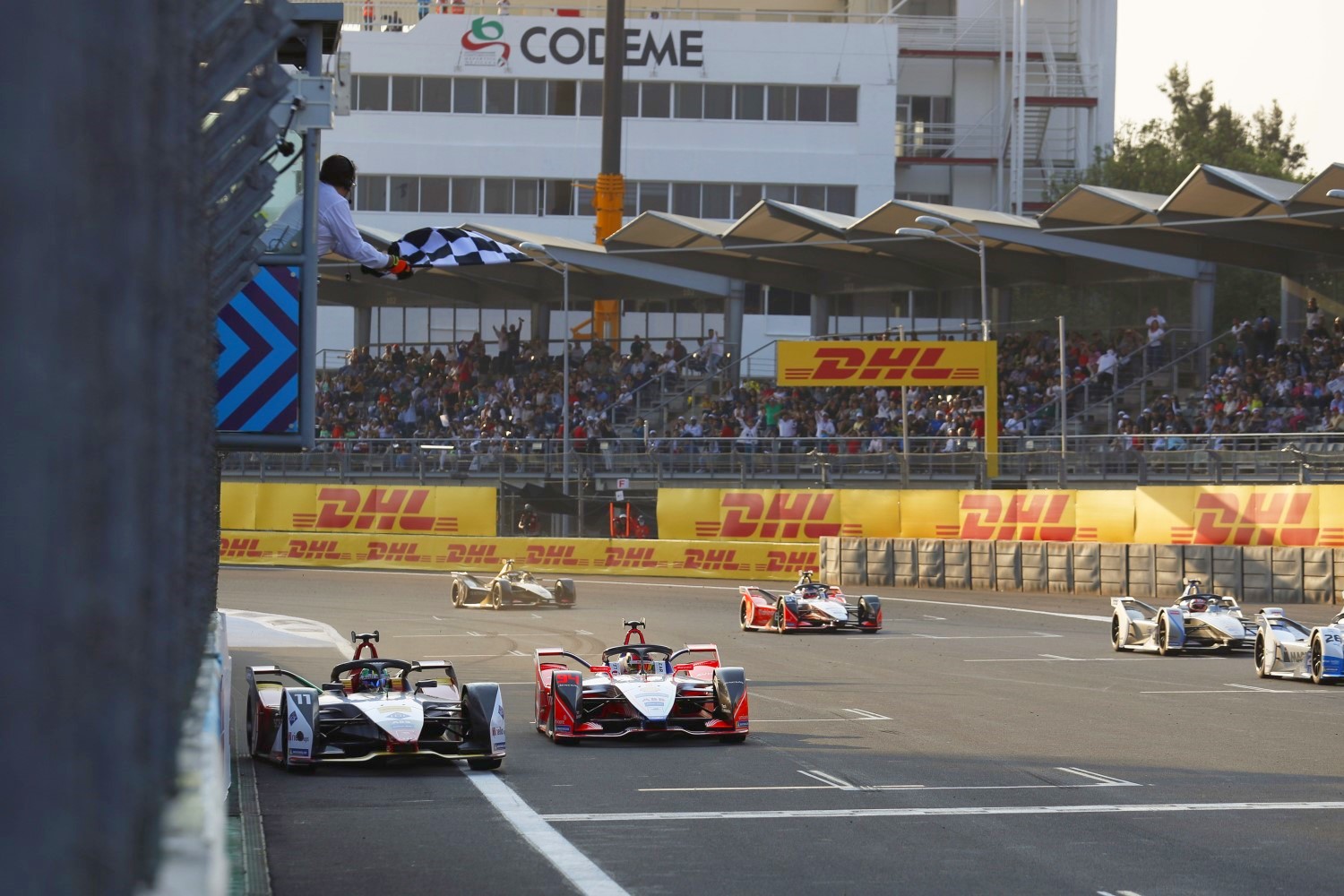 di Grassi gets Wehrlein at the line