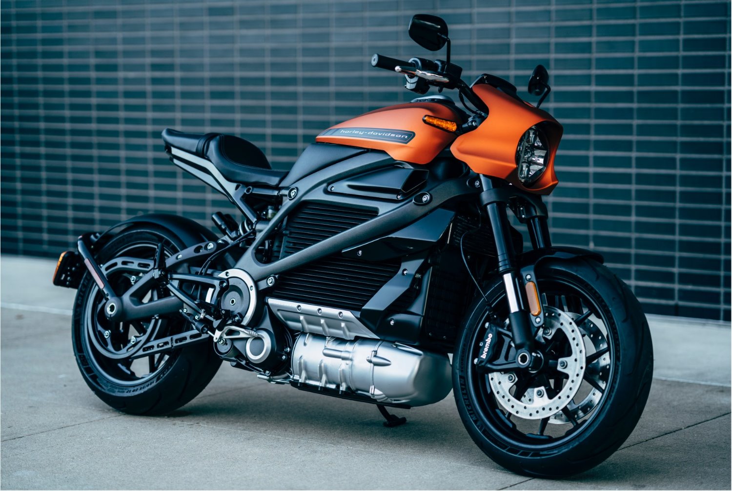 Harley Davidson's first electric motorcycle