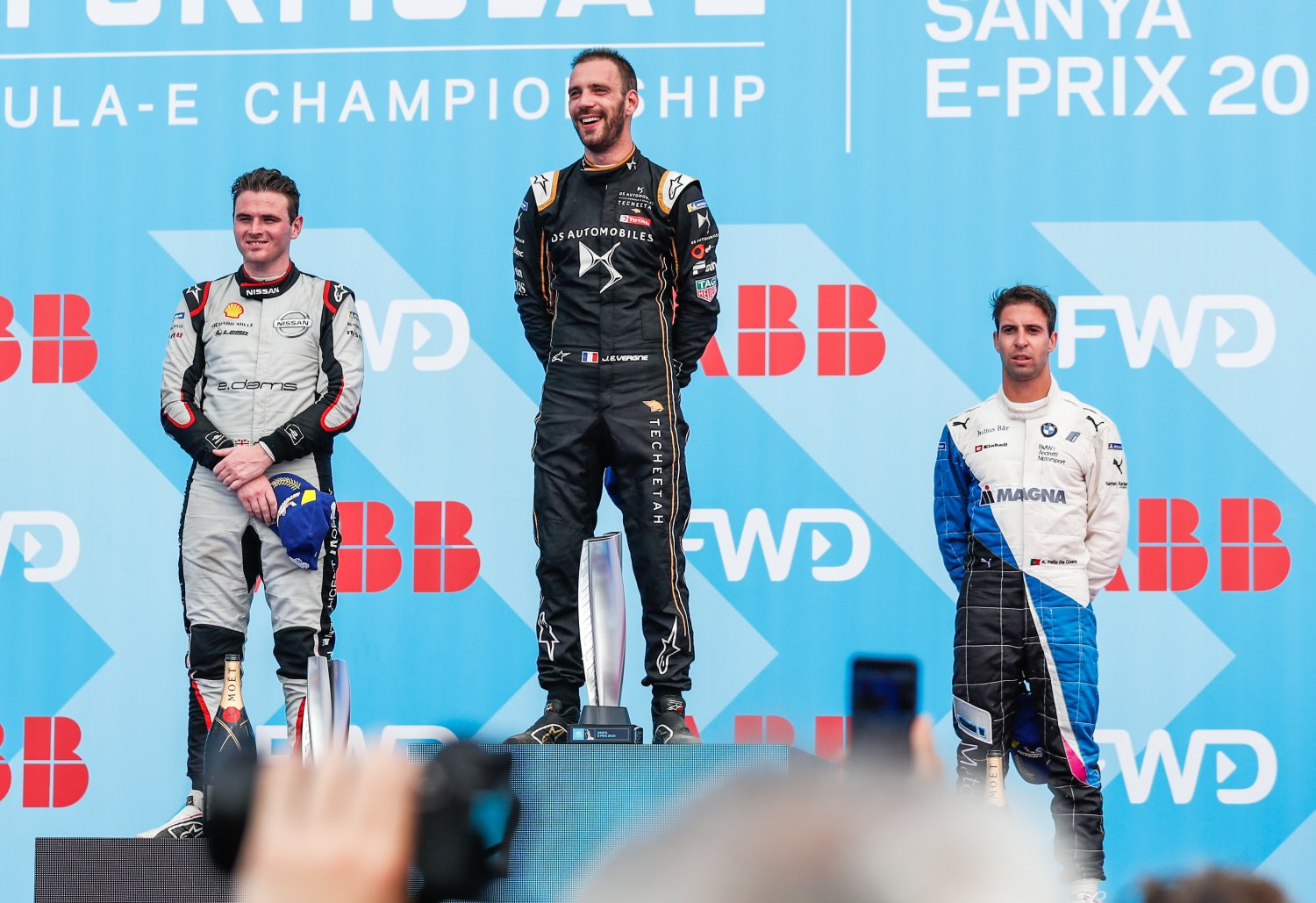 Top-3 drivers ??? Rowland and da Costa