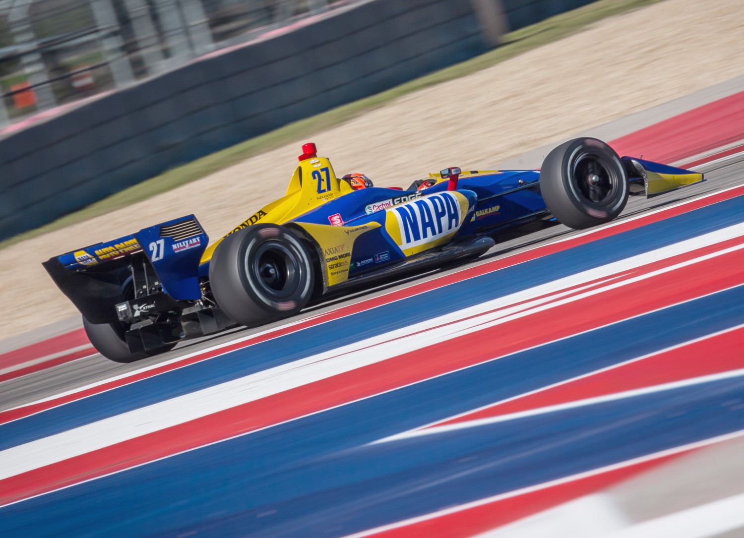 2nd quick overall, and quickest on Wednesday, Alexander Rossi