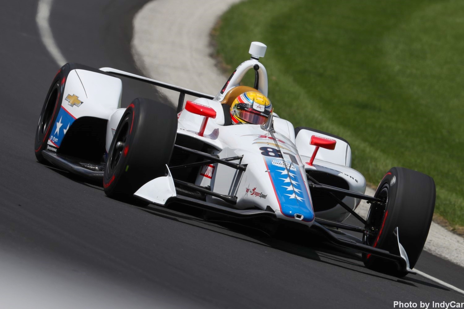 Ben Hanley in 2019 Indy 500