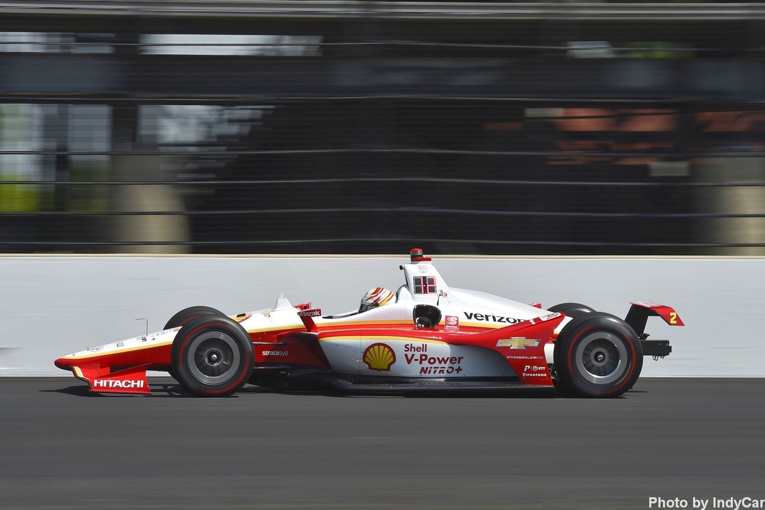 Newgarden fastest with a tow