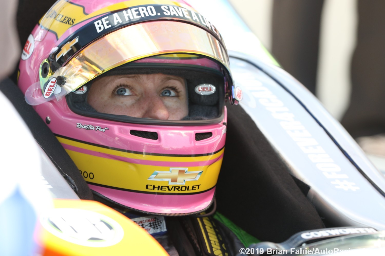 Pippa Mann, 30th quick, faster than Alonso