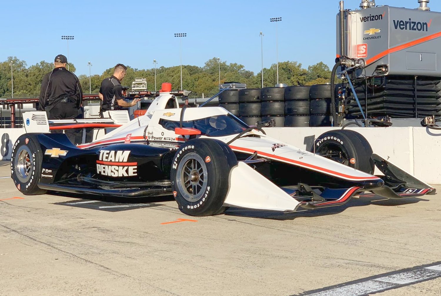 Newgarden's car