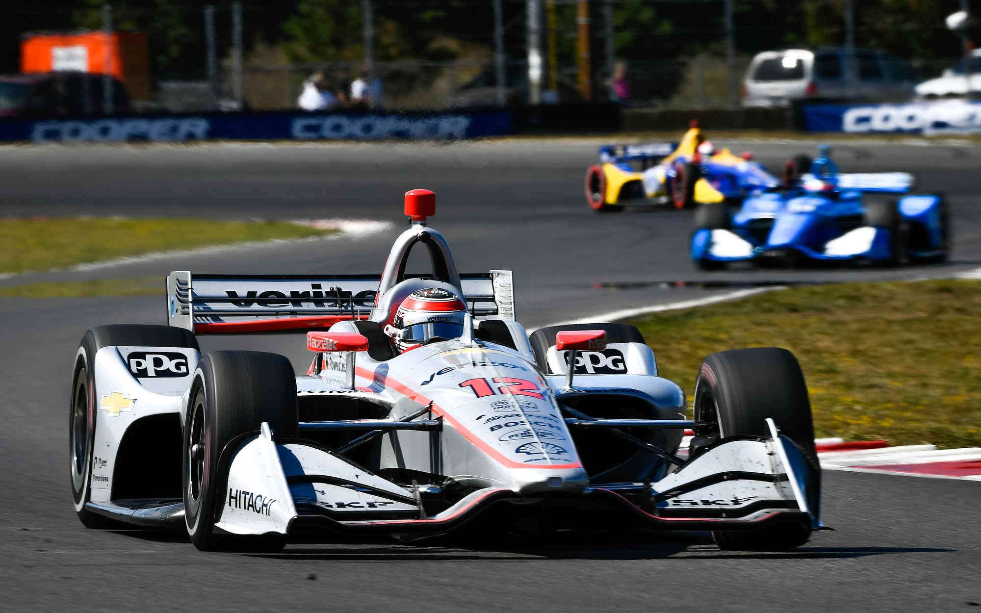 Will Power ate up Rosenqvist and Rossi and spit them out in Portland