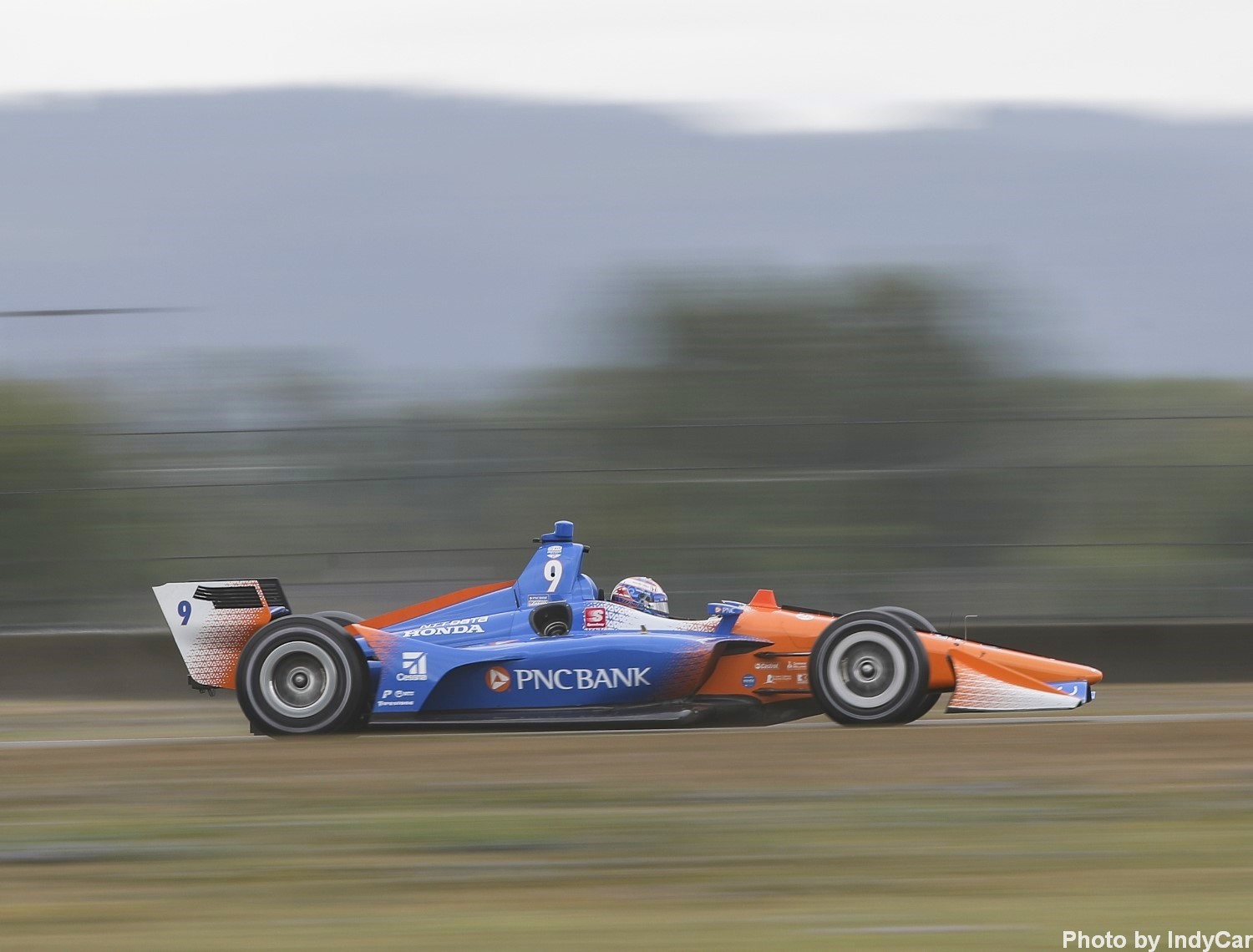 Scott Dixon was fast until his battery died