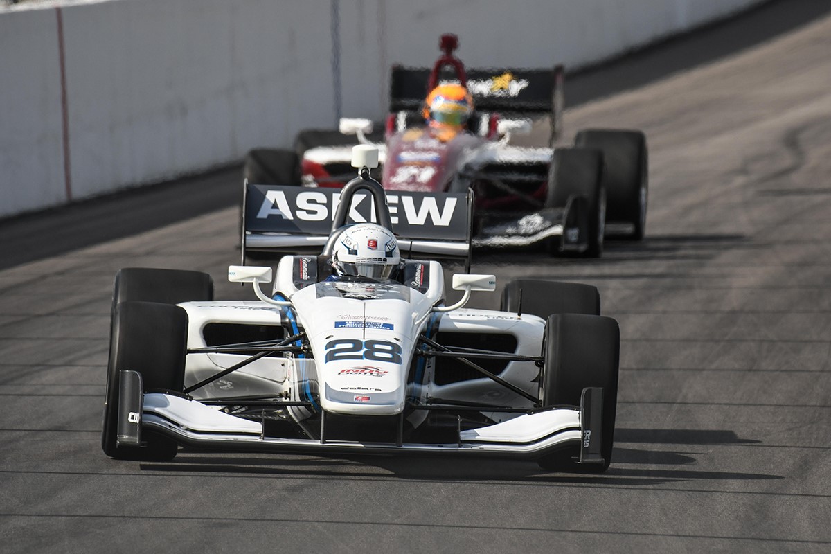 Askew leads in Indy Lights