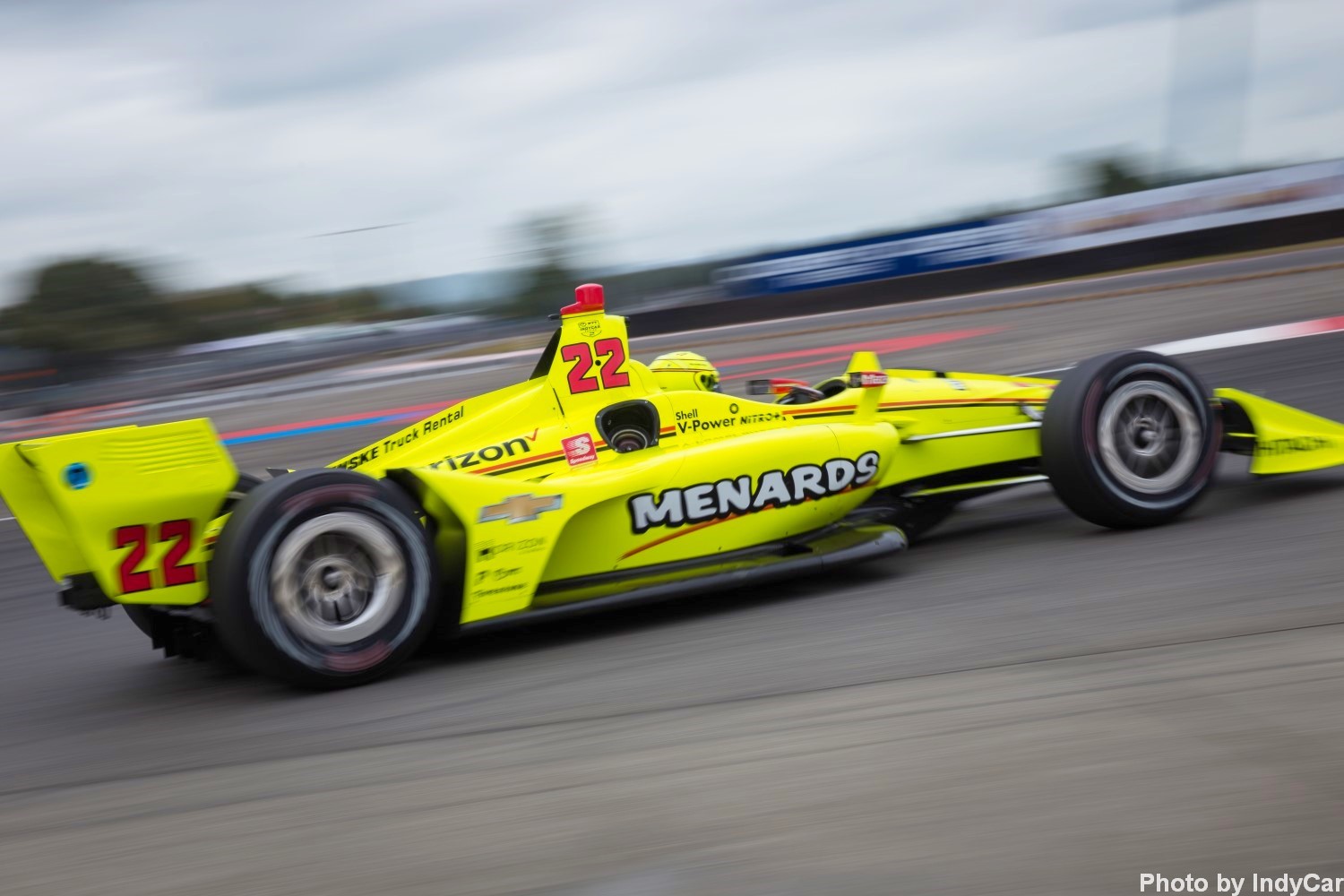 Simon Pagenaud, Team Penske. If Newgarden isn't champion, Pagenaud will be