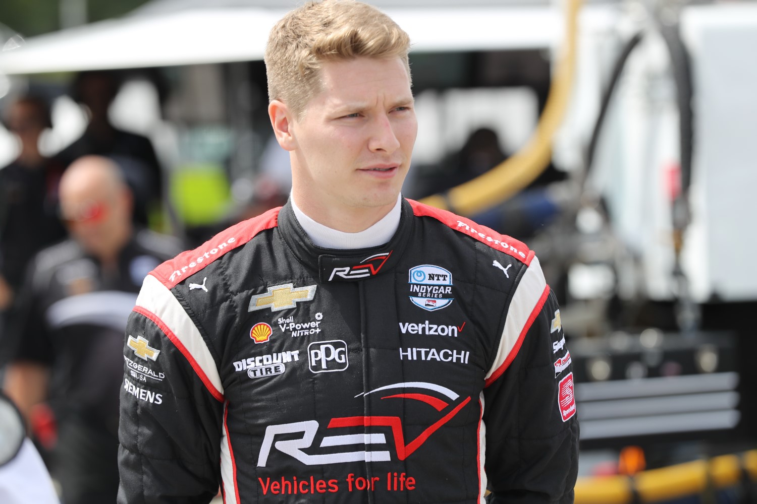 Newgarden hung on for third
