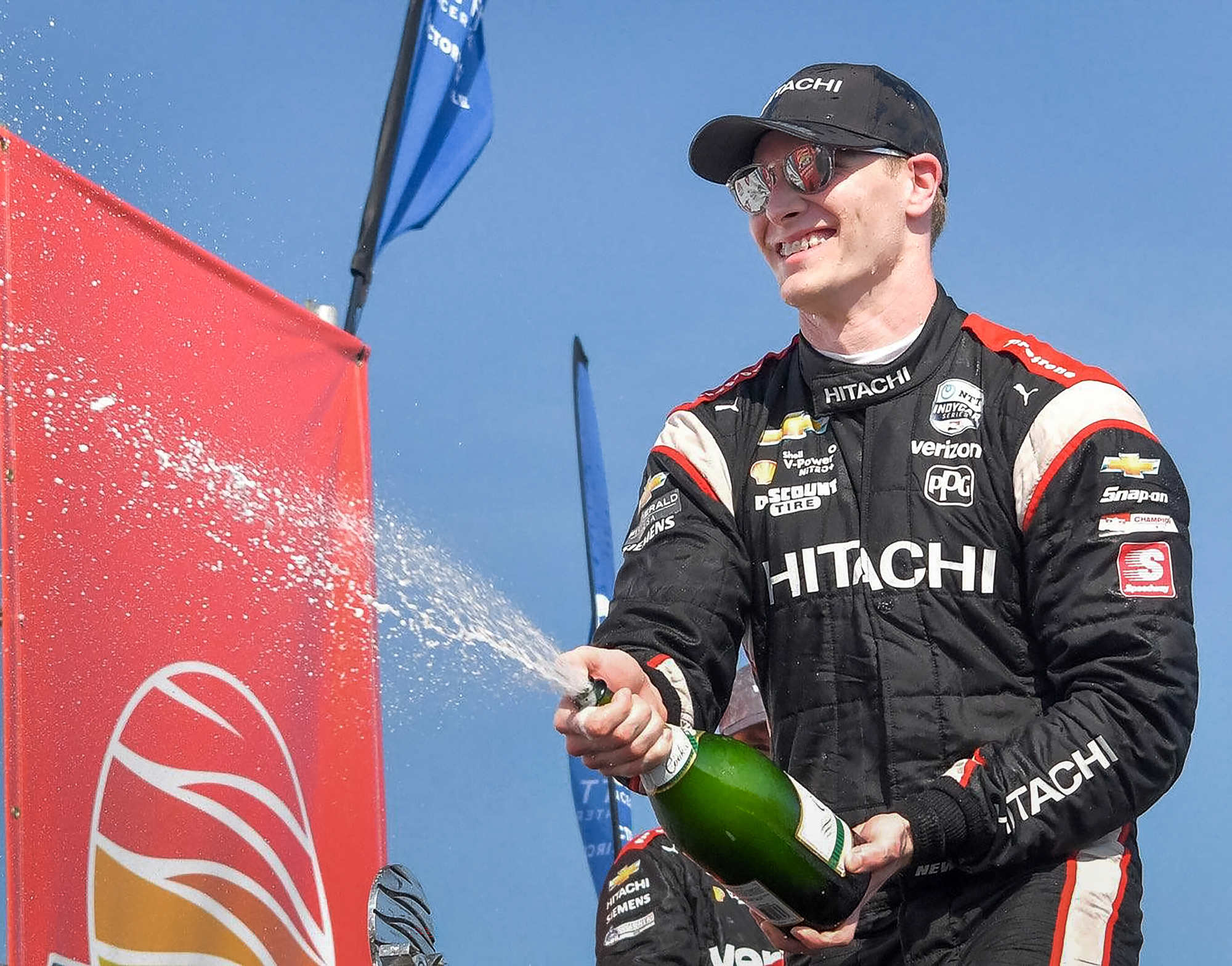 Winner Josef Newgarden