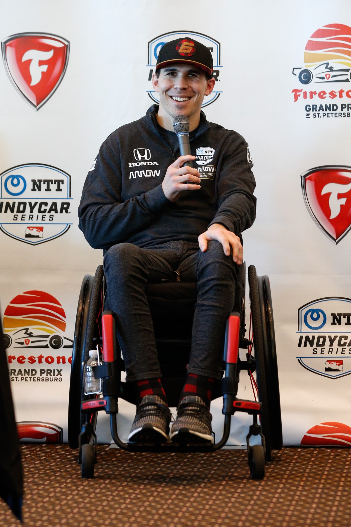 Wickens said if he does not regain full use of his legs, he will race with hand controls. One way or another, he plans to race again