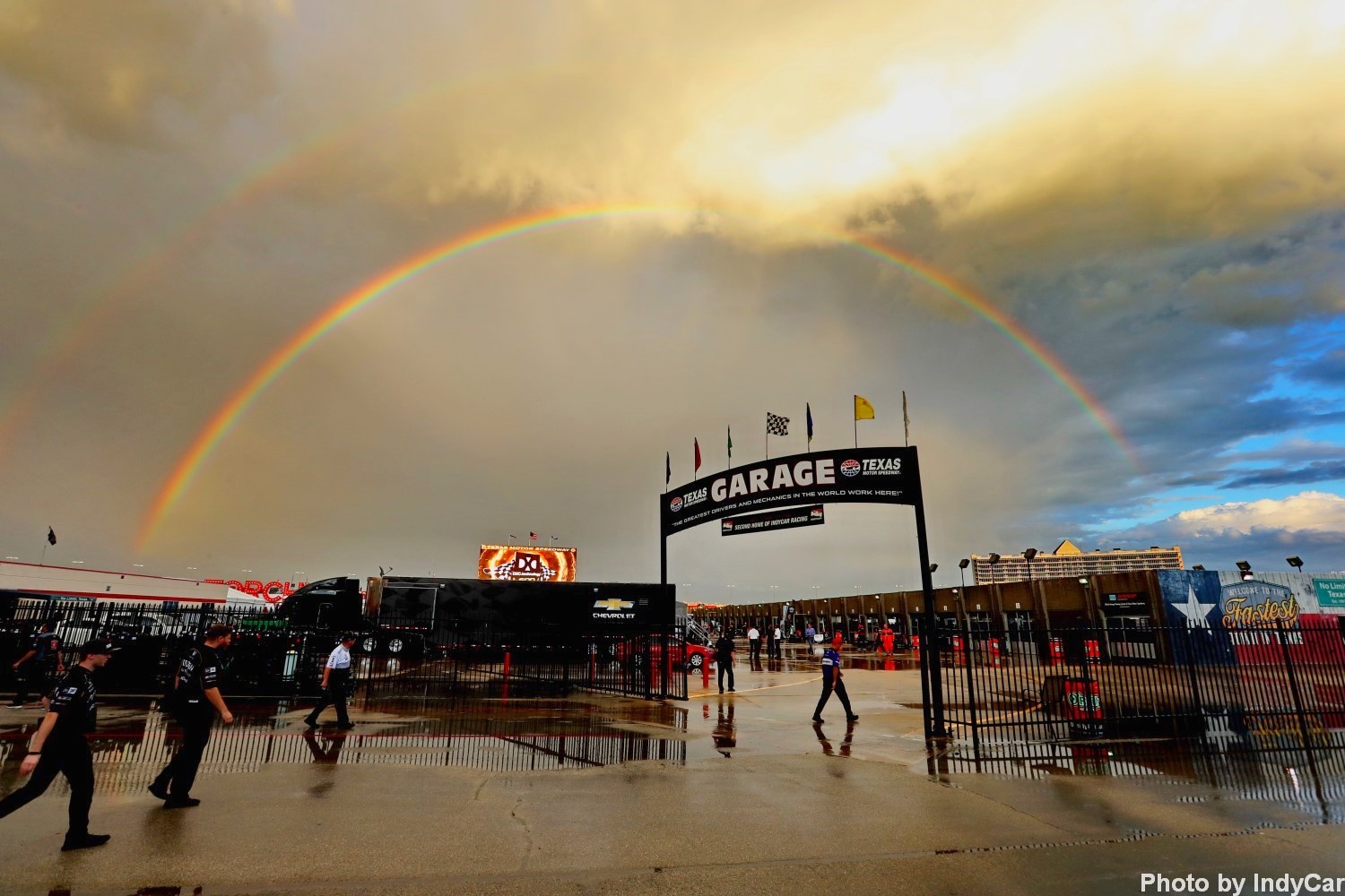 After the rain - a rainbow