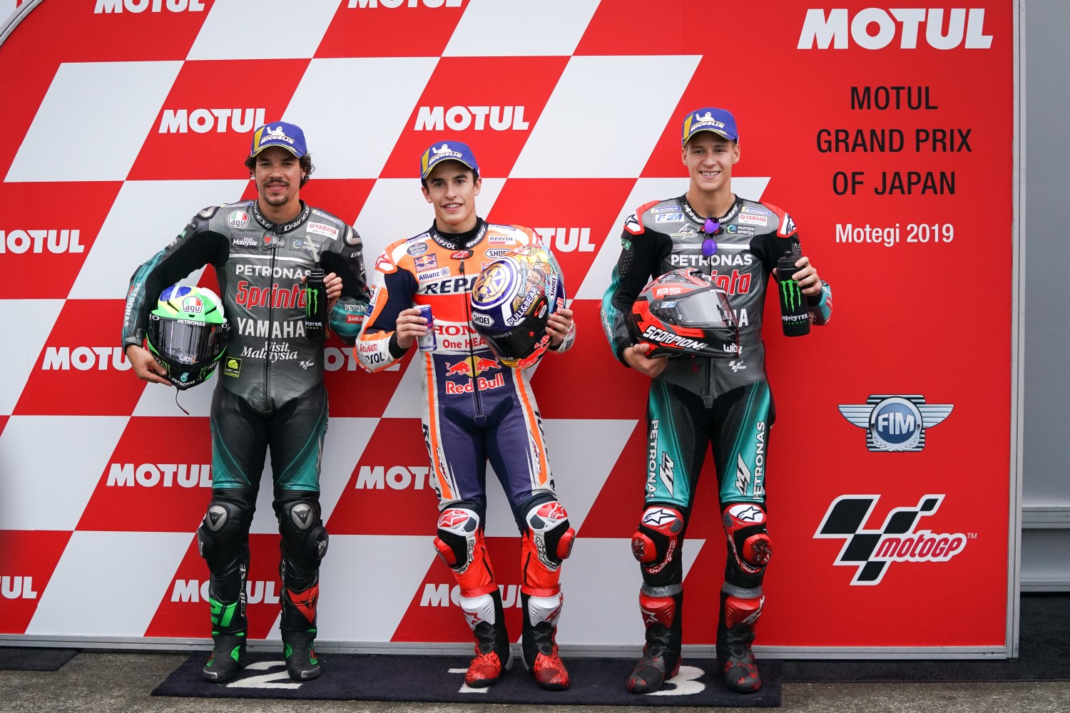 Top3 Qualifiers - Modibelli (2nd), Marquez (1st) ad Quartararo