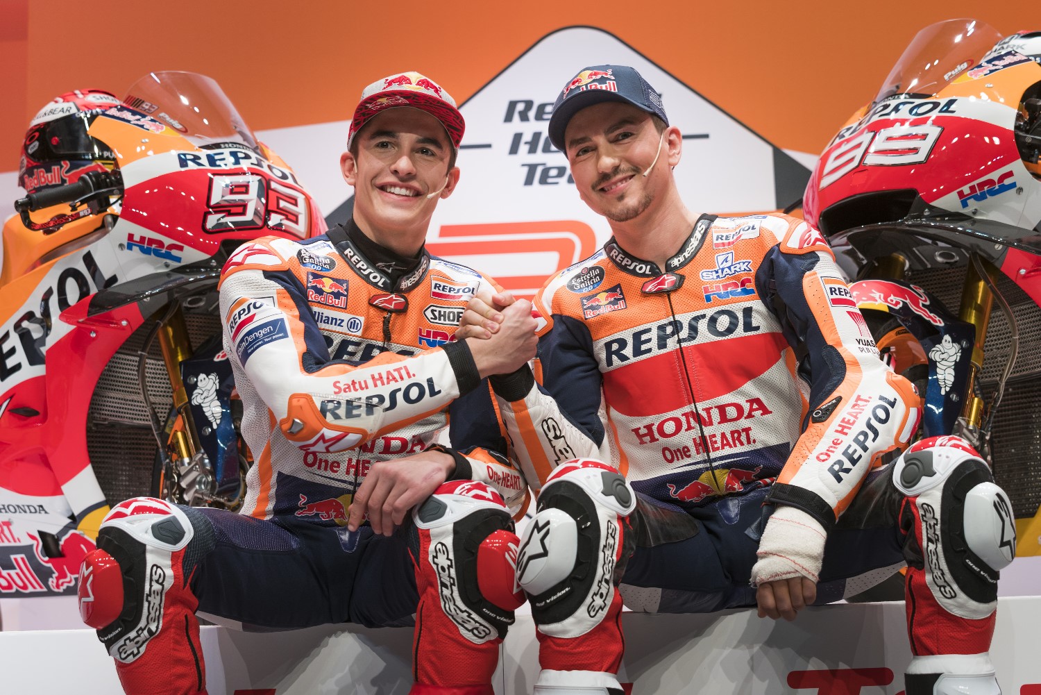 Marquez and Lorenzo