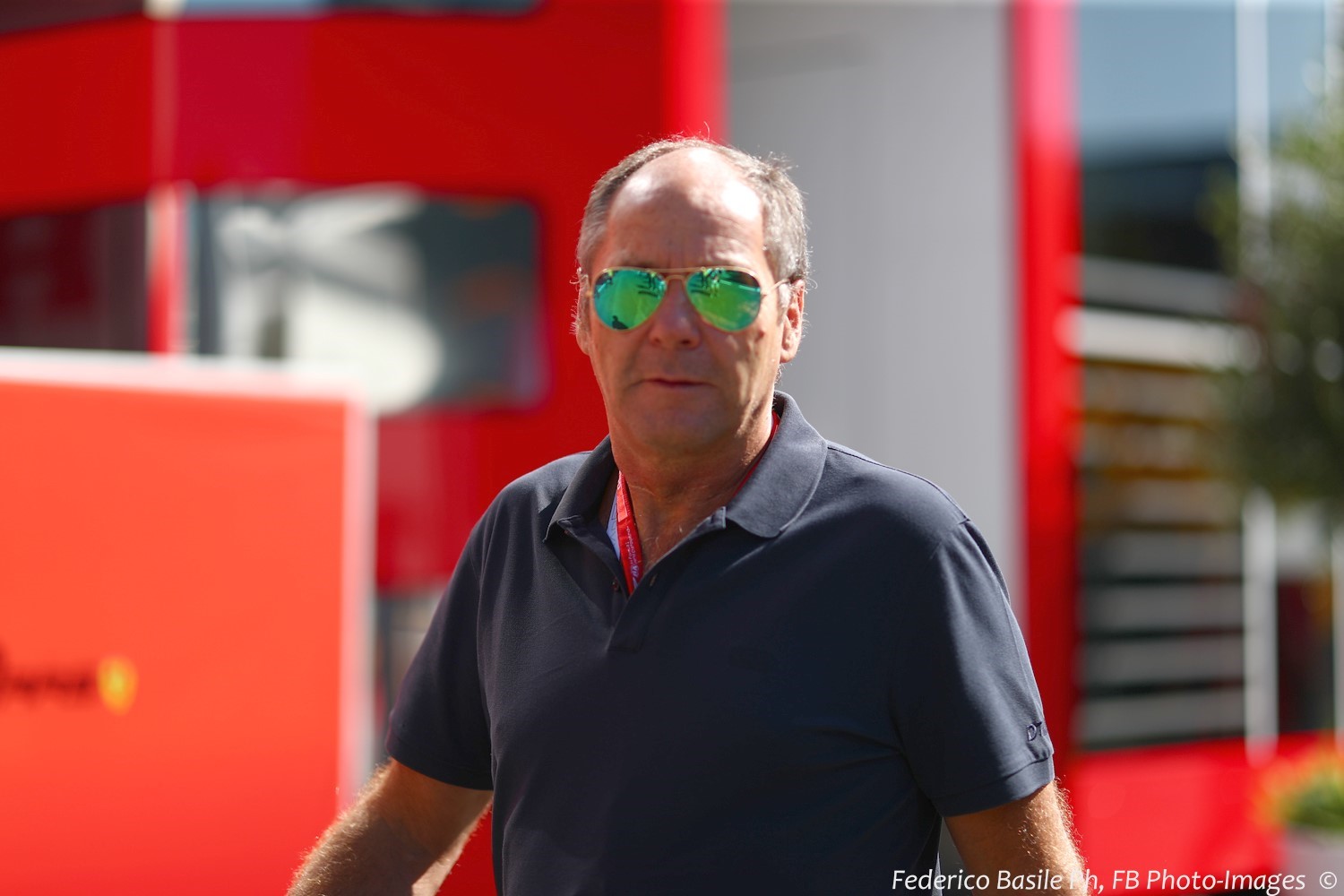 Gerhard Berger recently at Austrian GP
