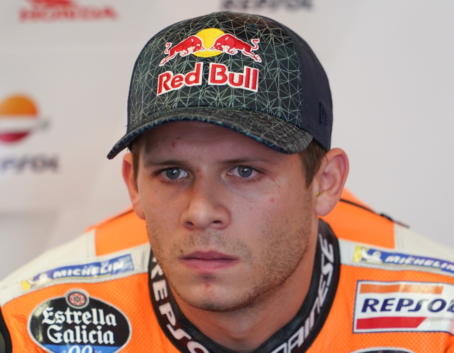 Stefan Bradl, also destroyed by Marquez