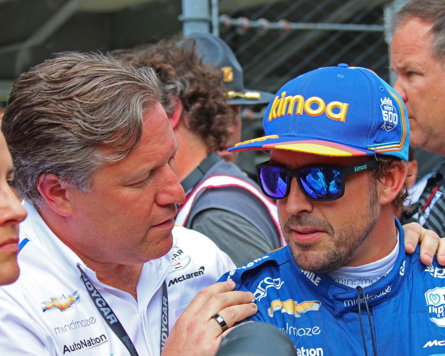 Brown wants Alonso to race for McLaren in the Indy 500 this year and also next year