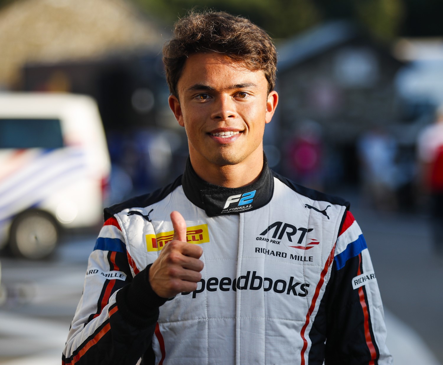 Nyck de Vrie's check was not big enough for an F1 seat