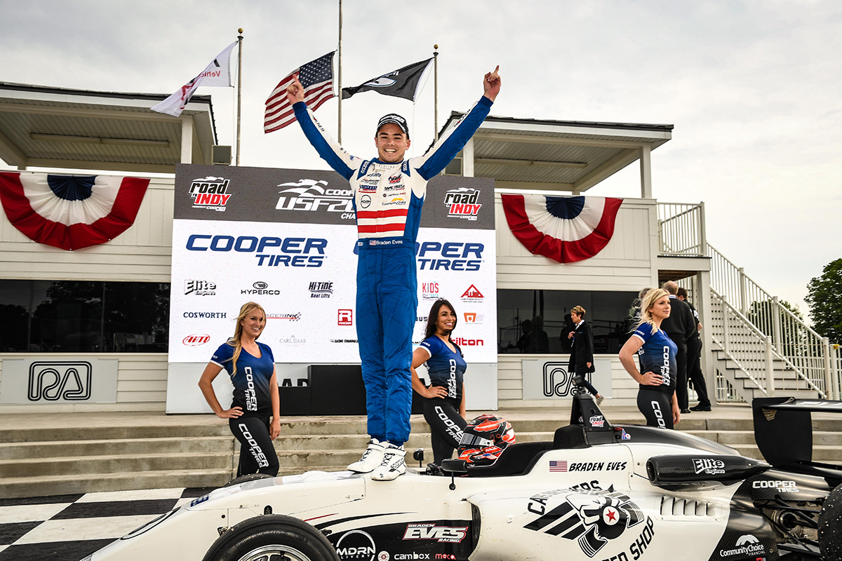 Braden Eves moves Indy Pro 2000