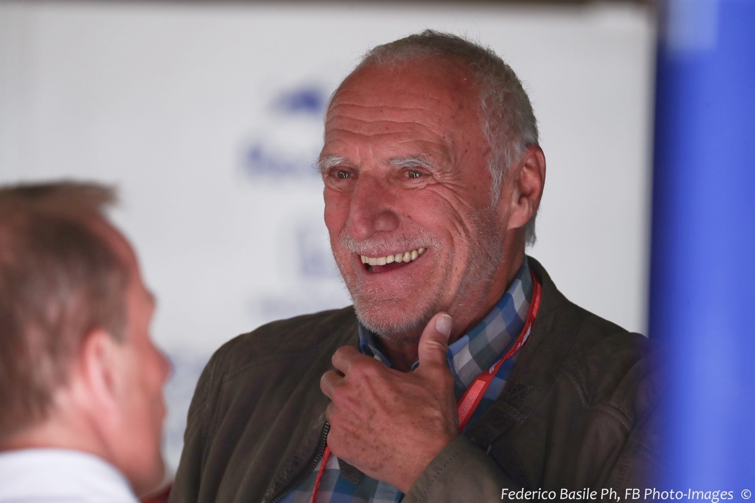 Dietrich Mateschitz at Barcelona test