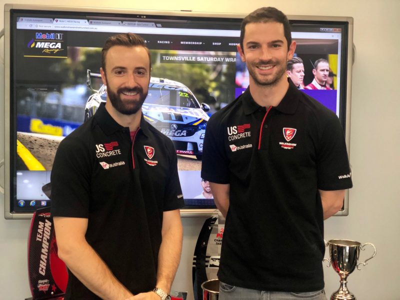 Hinchcliffe and Rossi - teammates at Bathurst