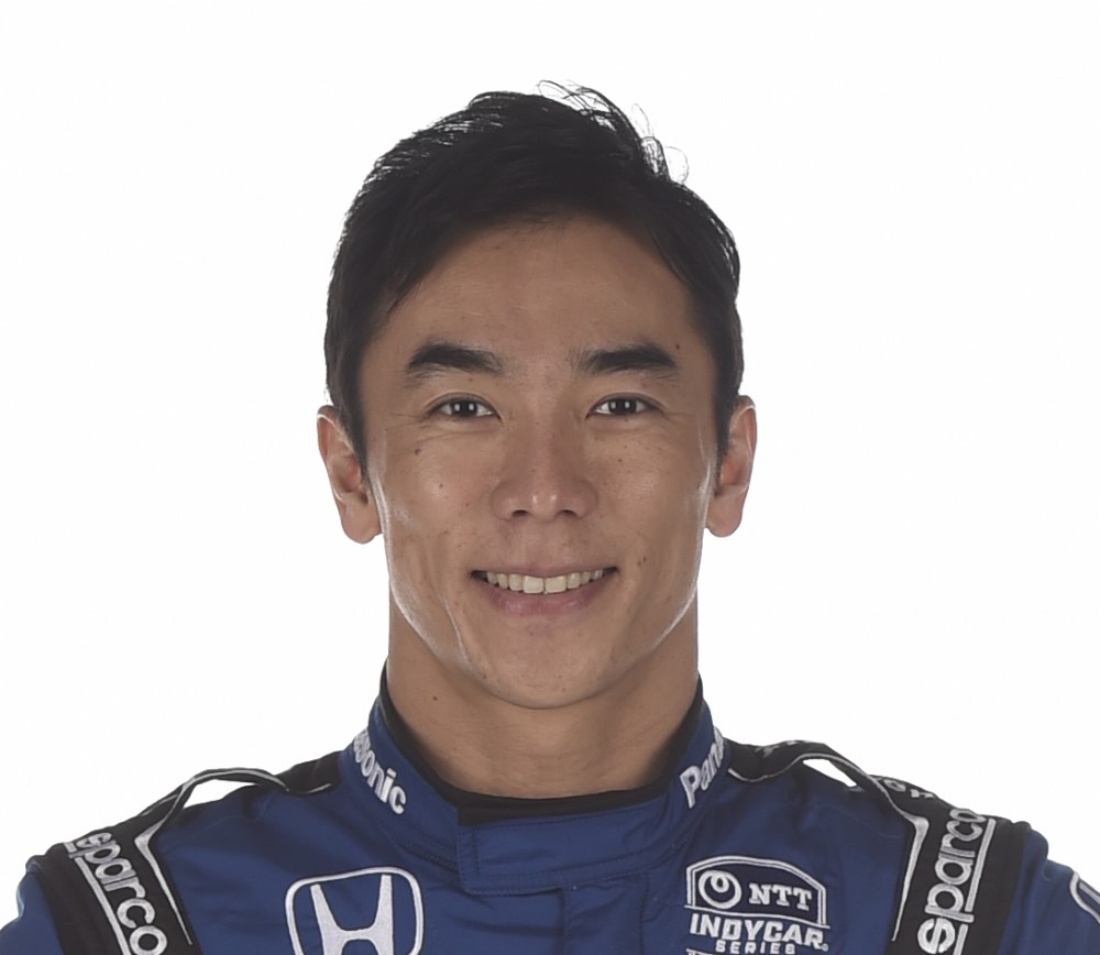 Sato had Hunter-Reay and Rossi easily passed if he did not get taken out by contact with a moving to the right Rossi