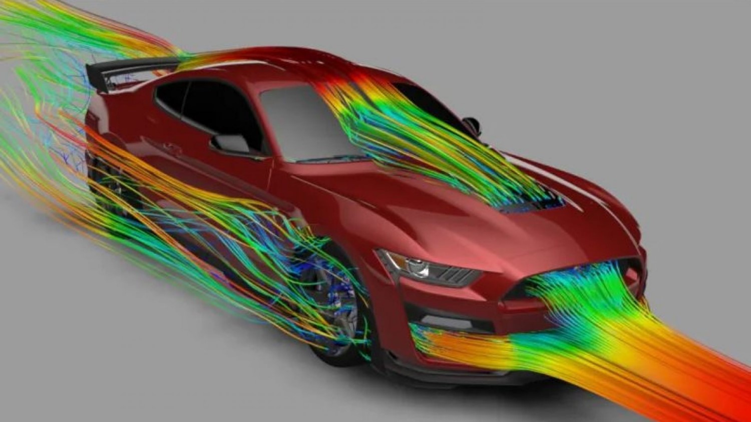 The proposed hood vent is similar to the ones used on high performance production cars, like the Ford Mustang Shelby GT500. (Ford)