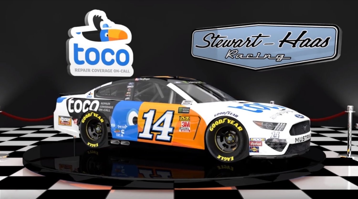 Bowyer's Toco sponsorship livery