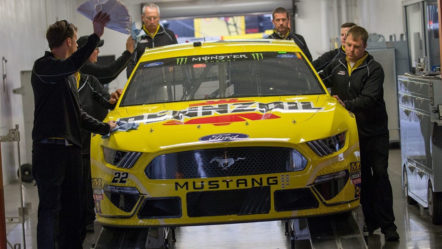 Cars go through a tech inspection before every race. (Getty Images)