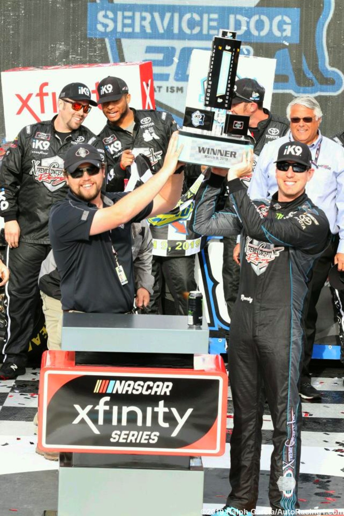 Busch gets his well deserved trophy